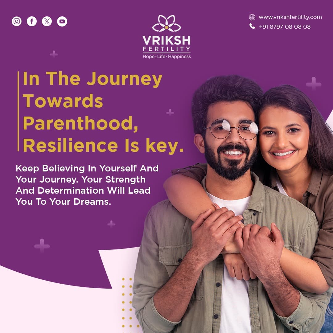 Vriksh Fertility inspirational quote engagement post